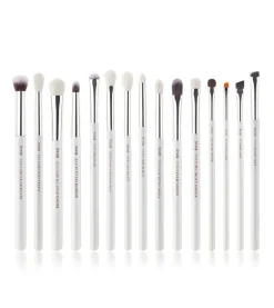 Set de pinceles 15 piezas - T237: White/Silver>Jessup Beauty