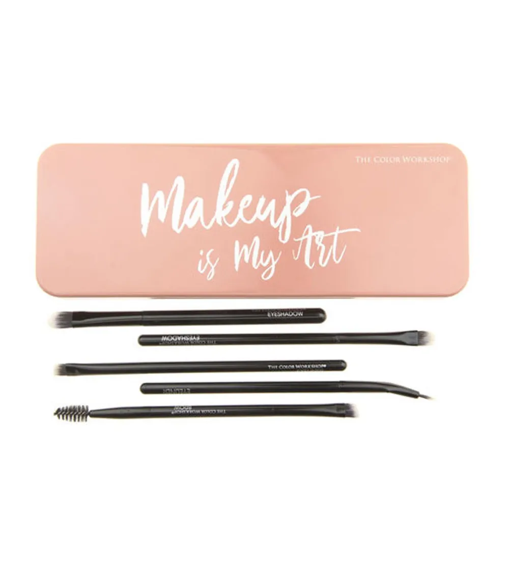 Set de pinceles para ojos Makeup Is My Art>The Color Workshop New