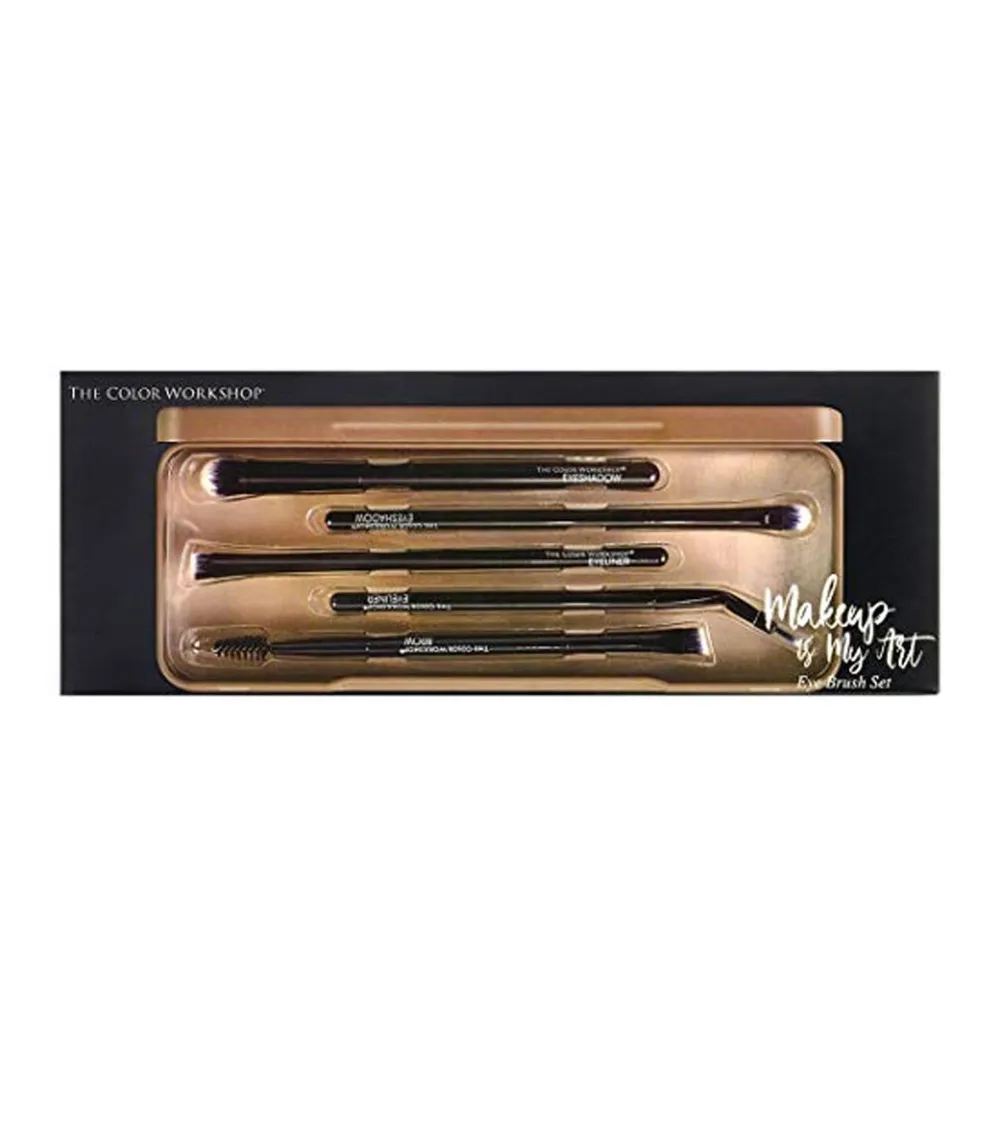 Set de pinceles para ojos Makeup Is My Art>The Color Workshop New
