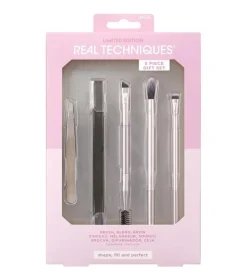 *Share The Glow* - Set de cejas Brush, Blend, Brow>Real Techniques New
