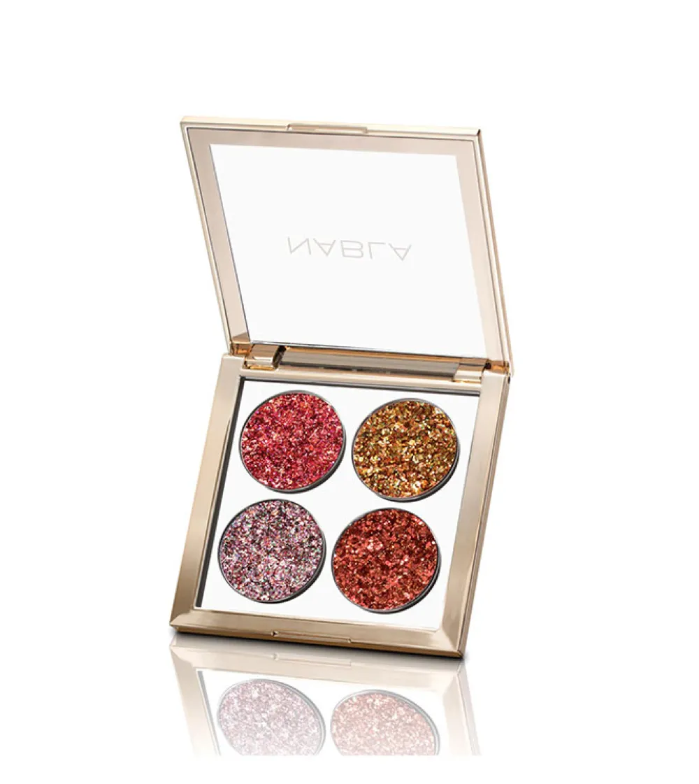 *Side by Side* - Paleta de glitters - Ruby Lights>Nabla Hot