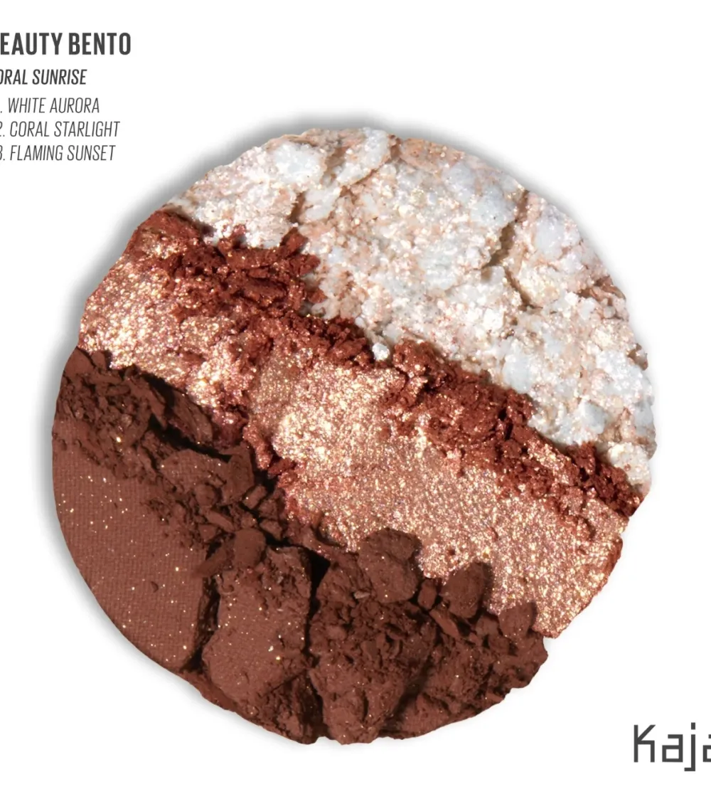 Sombra de ojos 3 en 1 Beauty Bento - Coral Sunrise>Kaja Discount