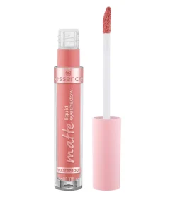Sombra de ojos líquida waterproof Matte - 03: Peach Pop>essence