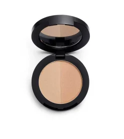 Sombra para cejas en polvo Duo Brow - Blonde>Revolution Pro Clearance