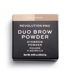 Sombra para cejas en polvo Duo Brow - Soft Brown><noscript><img width=