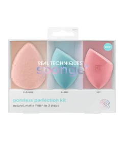 *Sponge +* - Set de esponjas Poreless Perfection Kit>Real Techniques