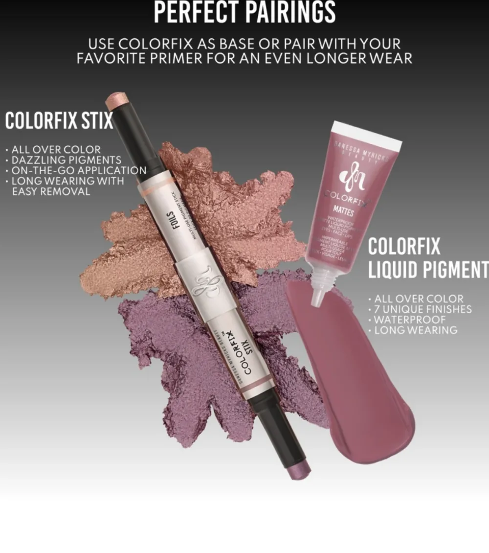 Stick multiusos Colorfix - Duo 1: Mystic Taupe/Interstellar>Danessa Myricks