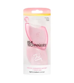 *Sunrise To Sunset* - Esponja Miracle Complexion + funda de viaje>Real Techniques