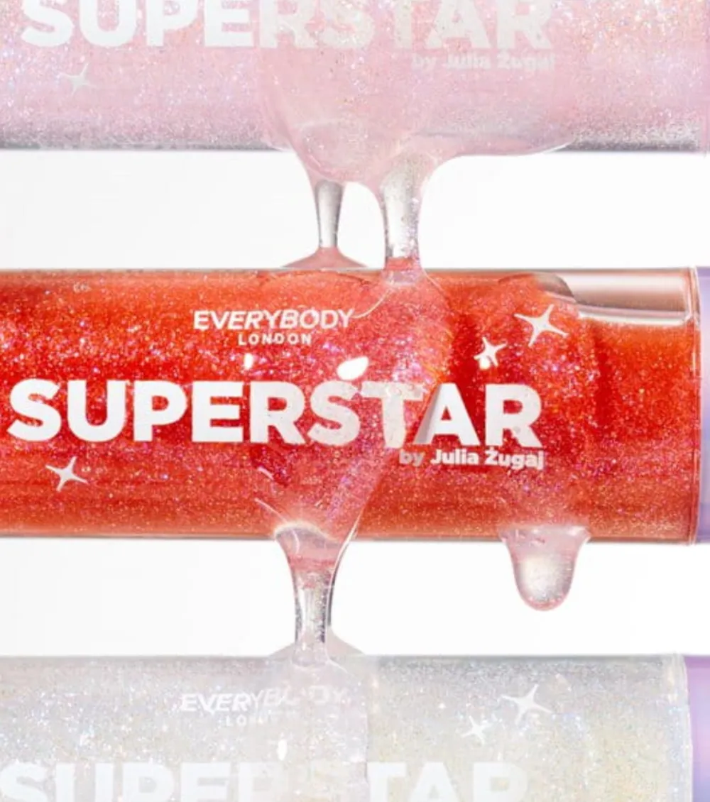 *Superstar* - Aceite labial - Sparkle Rose>Everybody London