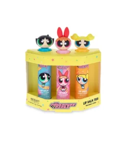 *The Powerpuff Girls* - Trío de bálsamos labiales>Mad Beauty
