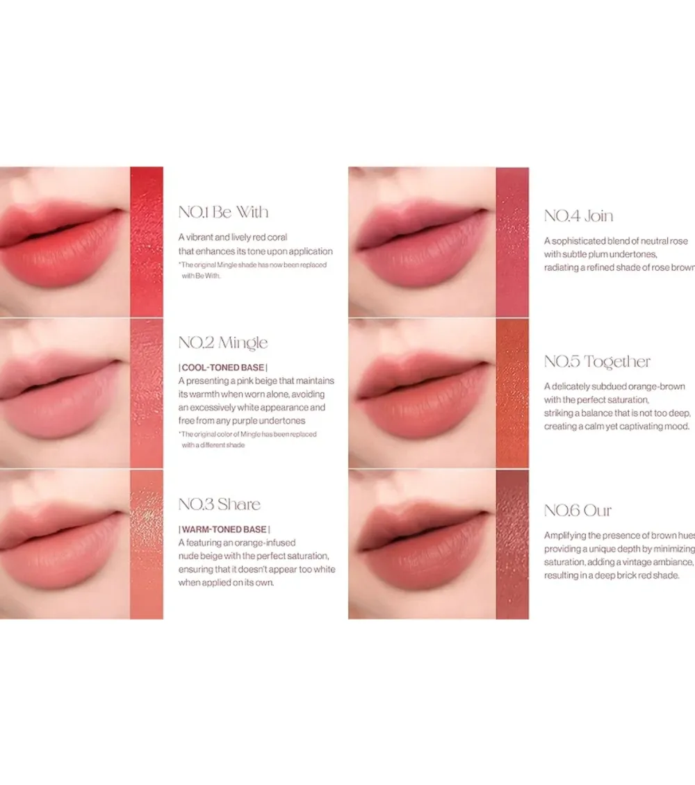 Tinte labial de color mate Luv Hug Velvet Tint - 04: Join>Unleashia Online