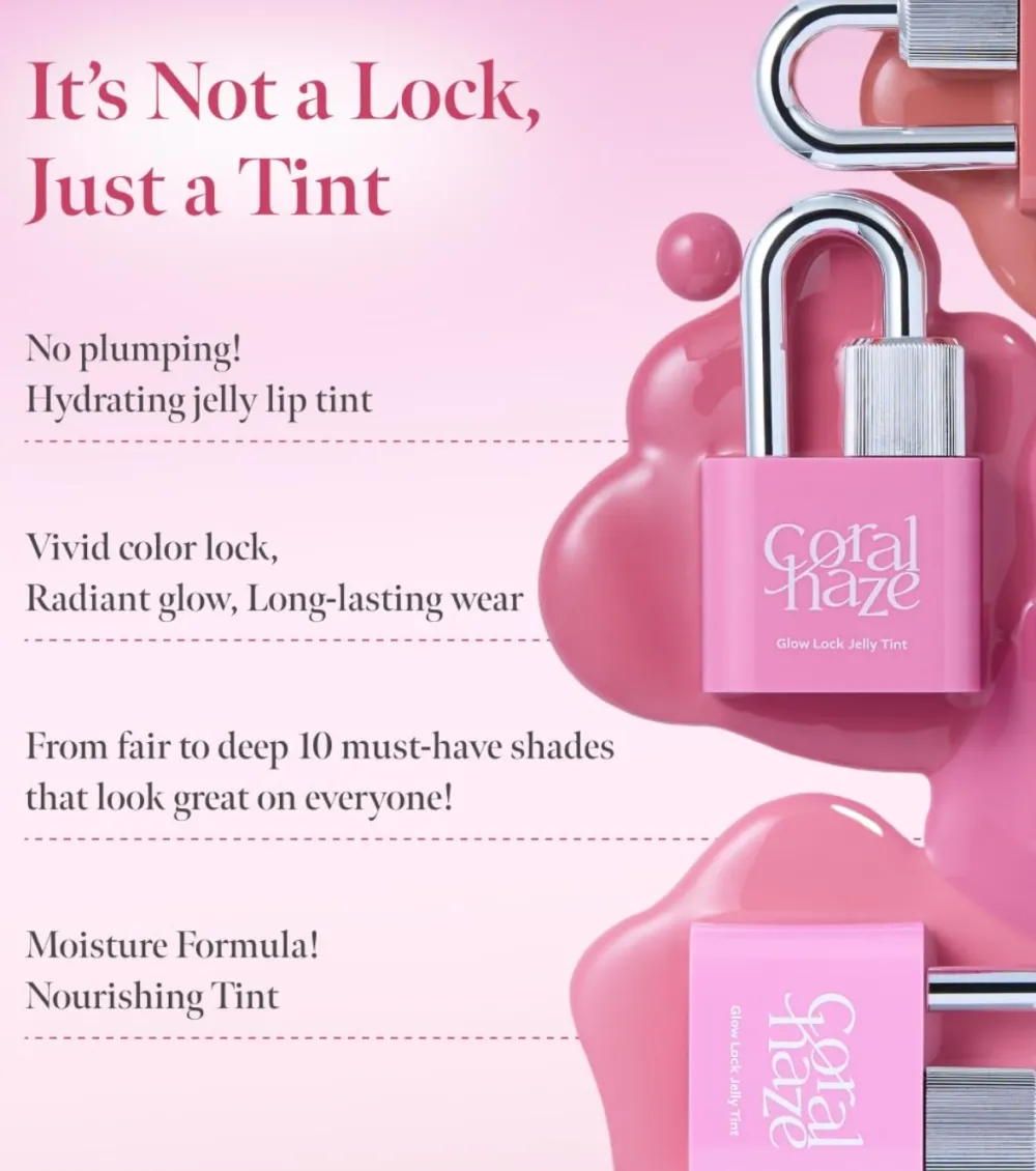 Tinte para labios Glow Lock Jelly Tint - 106: chewy>Coralhaze Outlet