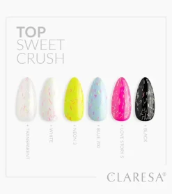Top Coat Semipermanente No Wipe - Sweet Crush>Claresa New