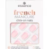 Uñas postizas Click-on French Manicure - 01: Classic French>essence Sale