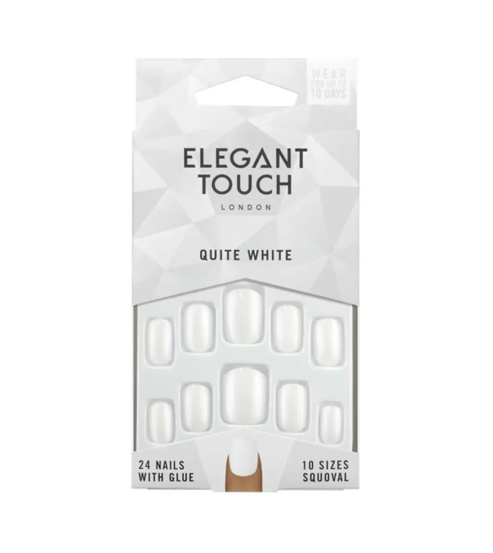 Uñas postizas Colour Nails - Quite White>Elegant Touch Discount
