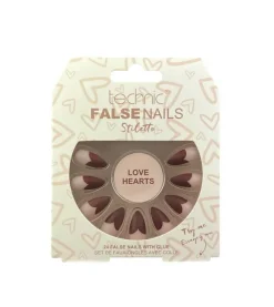 Uñas postizas False Nails Stiletto - Love Hearts>Technic Cosmetics Sale