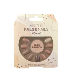 Uñas postizas False Nails Almond - Nude Rainbow>Technic Cosmetics Outlet