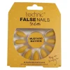 Uñas postizas False Nails Stiletto - Mustard Mayhem>Technic Cosmetics