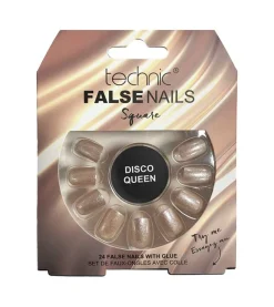 Uñas postizas False Nails Square - Disco Queen>Technic Cosmetics Discount