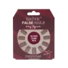 Uñas postizas False Nails Long Square - Gloss Dark Red>Technic Cosmetics Outlet