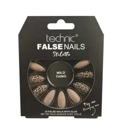 Uñas postizas False Nails Stiletto - Wild Thing>Technic Cosmetics Clearance
