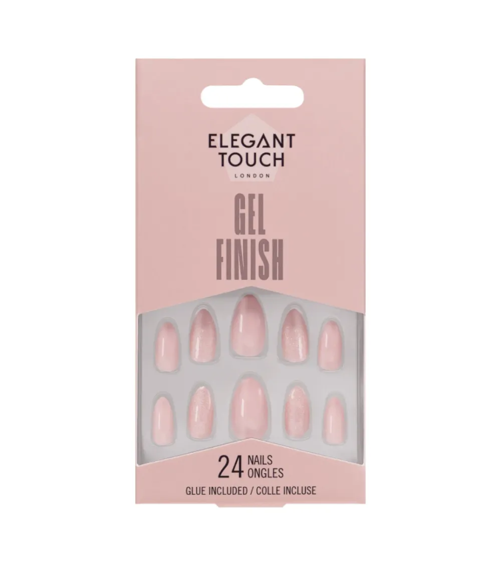 Uñas Postizas Gel Finish - Champagne Sparkler>Elegant Touch Online