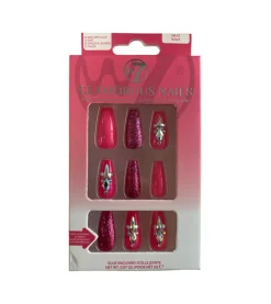 Uñas postizas Glamorous Nails - Heat Wave>W7 Sale