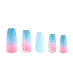 Uñas postizas Glamorous Nails - Ice Ice>W7 Hot