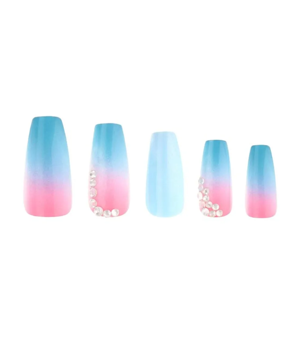 Uñas postizas Glamorous Nails - Ice Ice>W7 Hot