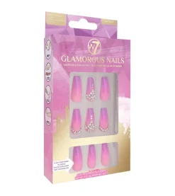 Uñas postizas Glamorous Nails - Get Glam>W7 Hot