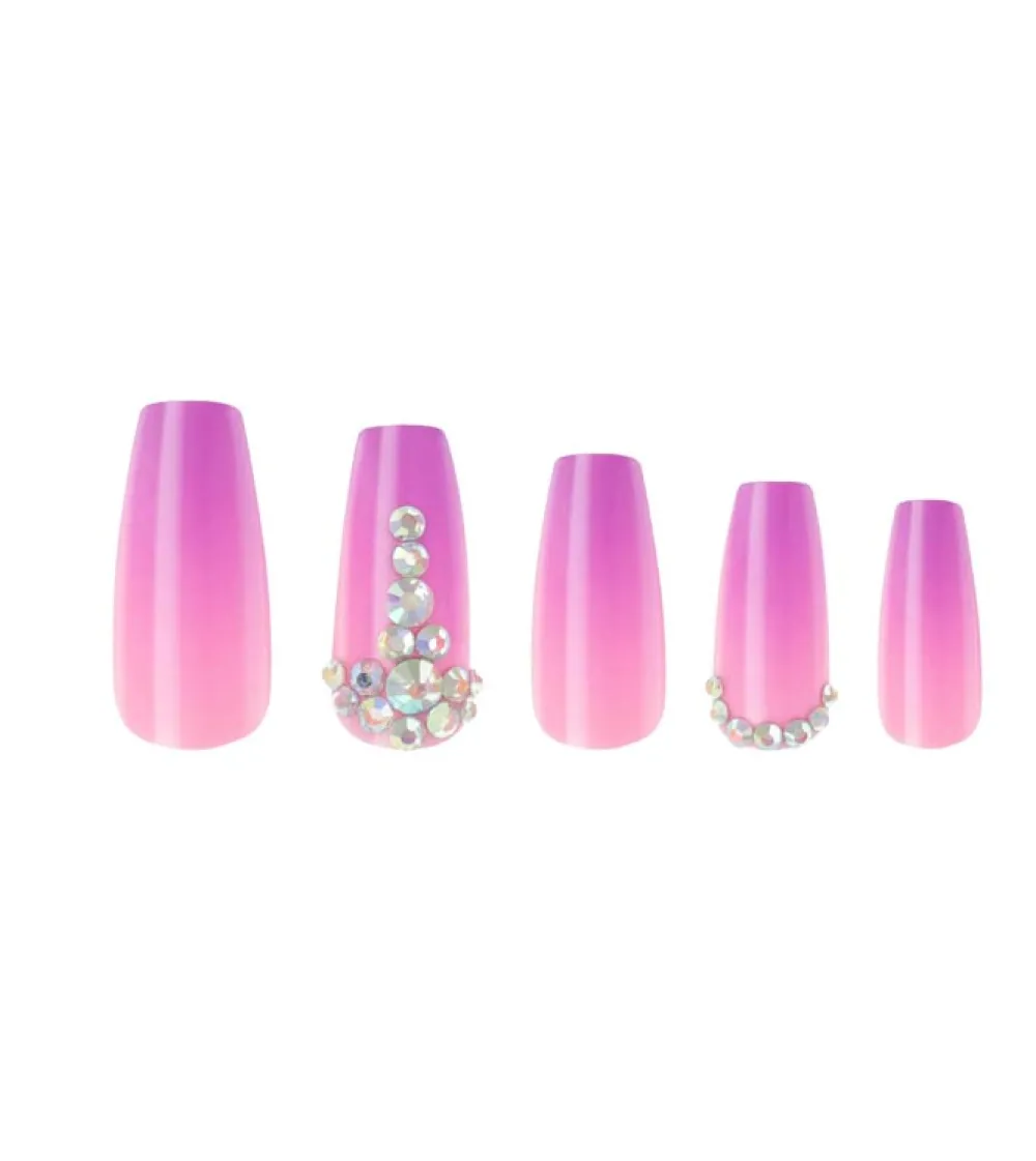 Uñas postizas Glamorous Nails - Get Glam>W7 Hot
