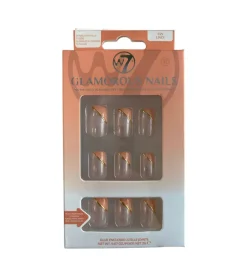 Uñas postizas Glamorous Nails - Tan Lines>W7 Online
