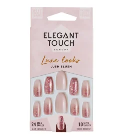 Uñas postizas Luxe Looks - Lush Blush>Elegant Touch New