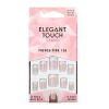 Uñas Postizas Natural French - 126: Small Pink>Elegant Touch Online