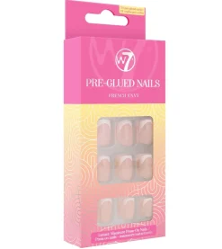 Uñas postizas Pre-Glued Nails - French Envy>W7 Discount
