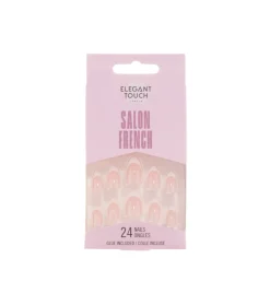 Uñas Postizas Salon French - French 122>Elegant Touch New