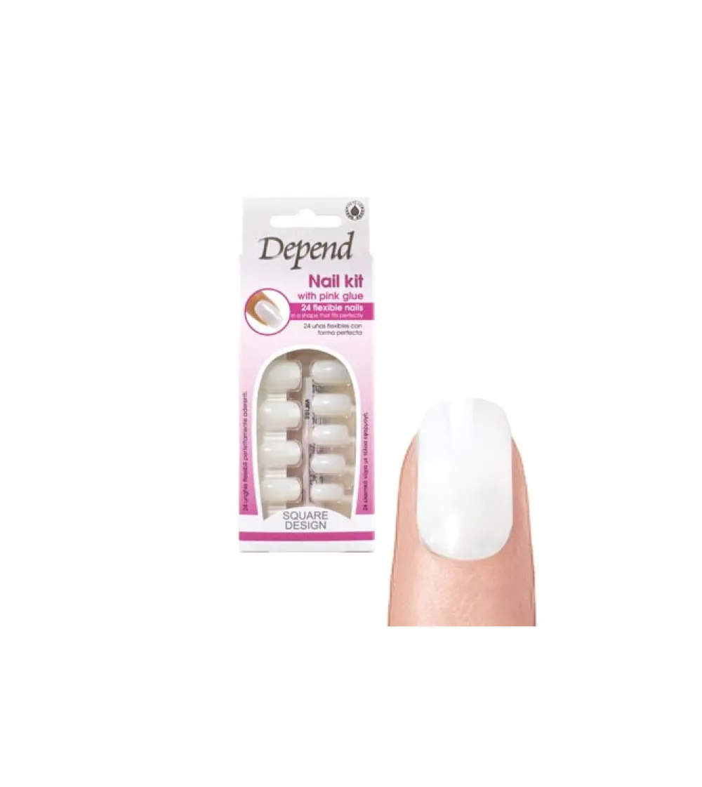 Uñas sin decoración medianas cuadradas>Beter Best