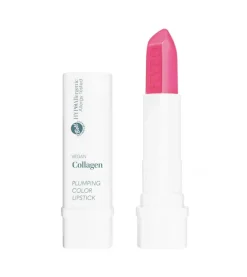 *Vegan Collagen* - Barra de labios HypoAllergenic Plumping Color Lipstick - 03: Candy>Bell Hot