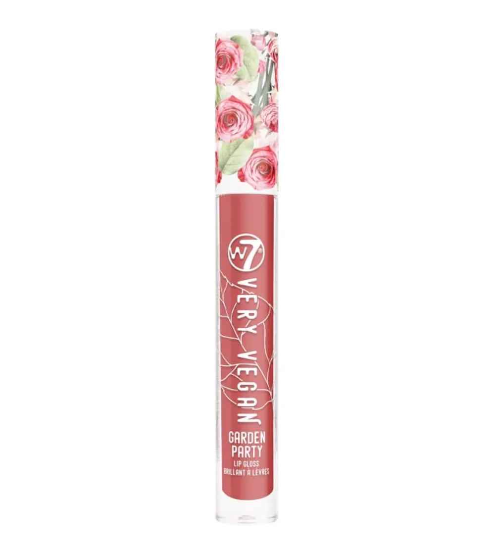 *Very Vegan* - Brillo de labios Garden Party - Flushed>W7 Sale