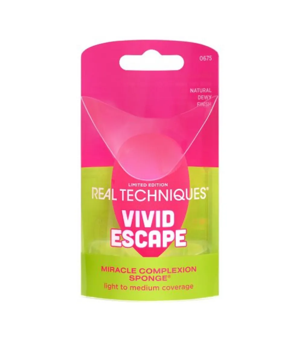 *Vivid Escape* - Esponja de maquillaje Miracle Complexion>Real Techniques Discount