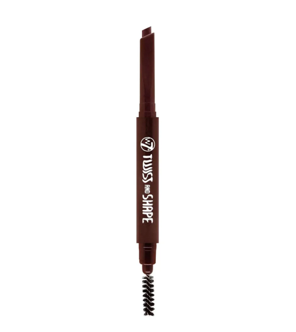 - Lápiz doble para cejas Twist and Shape - Dark Brown>W7 Sale