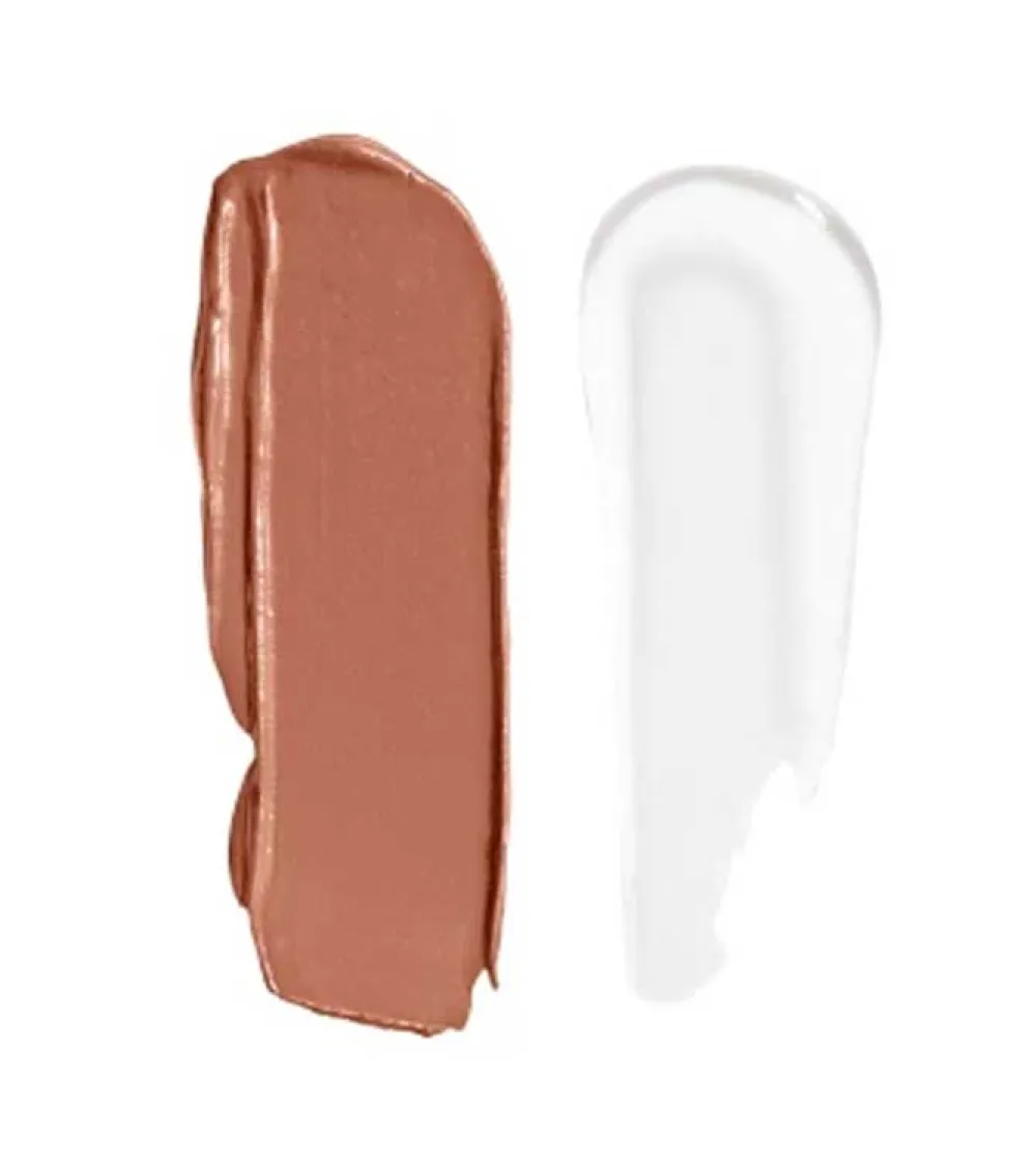 - Dúo de labial y brillo Mega Last Lock ‘N’ Shine - Lotus petal>Wet n Wild Online