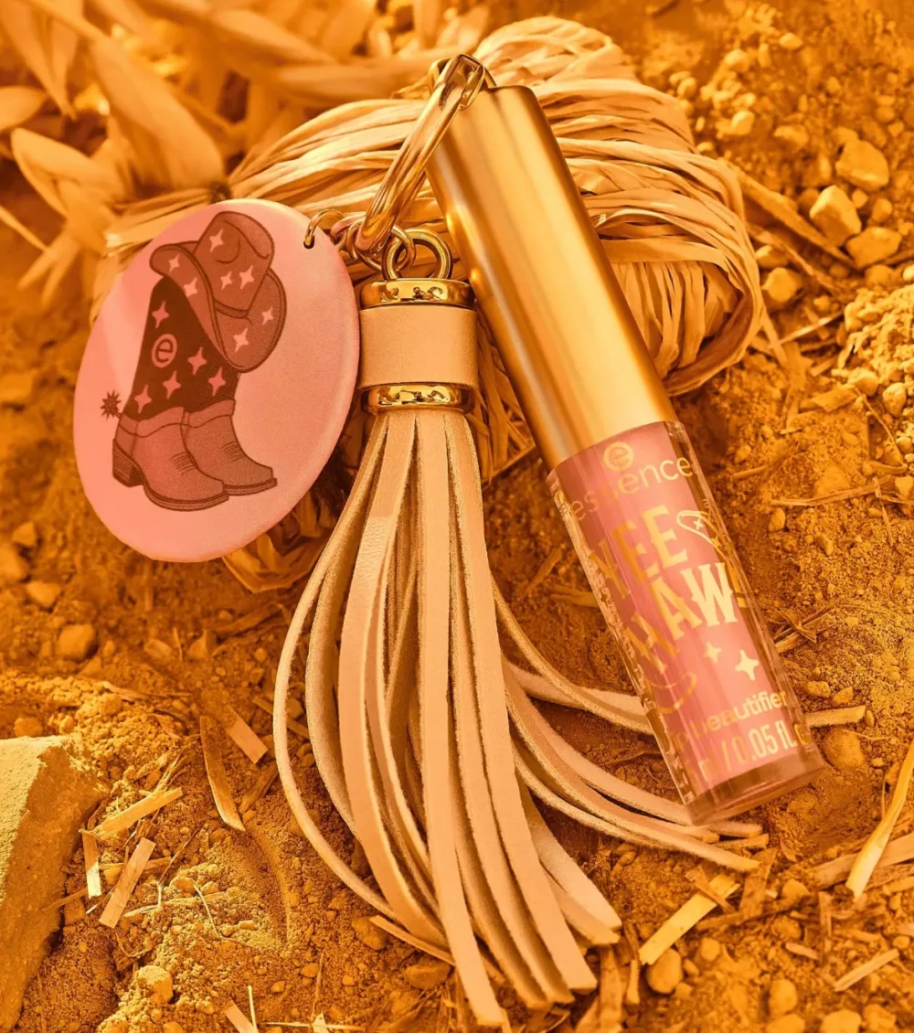*YEE HAW!* - Brillo de labios con llavero y espejo>essence Clearance