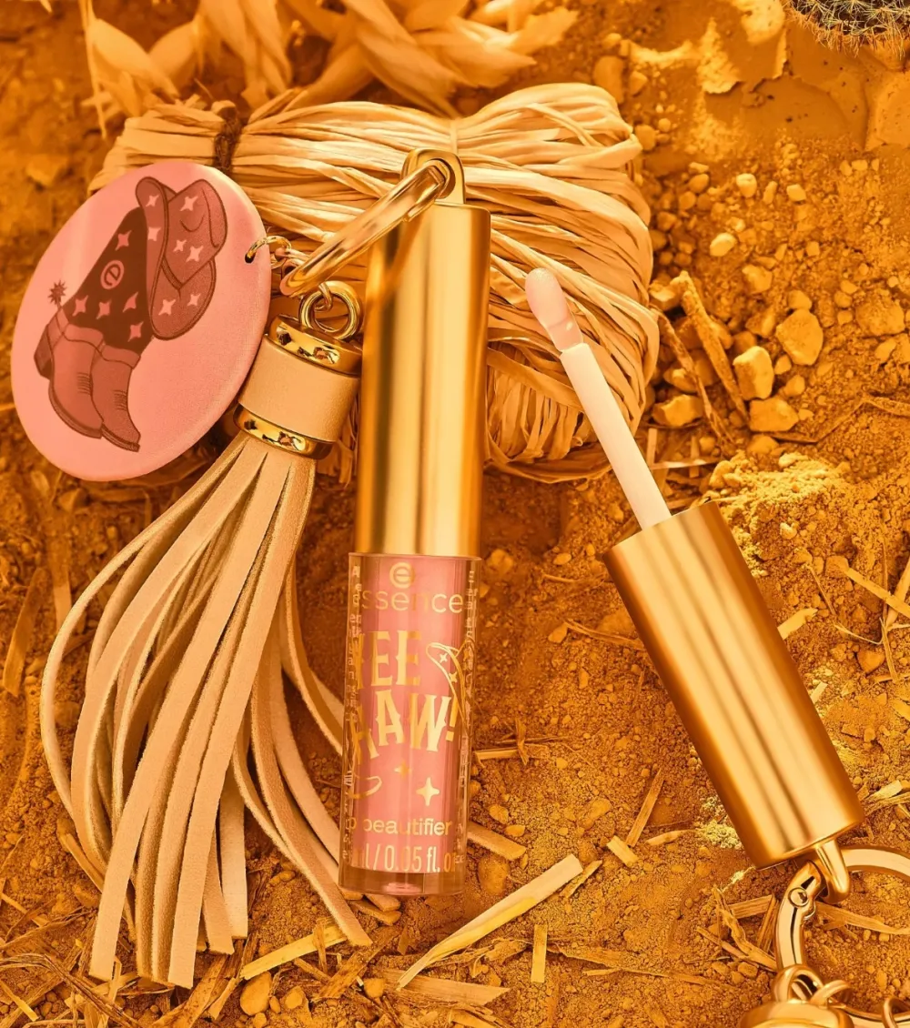 *YEE HAW!* - Brillo de labios con llavero y espejo>essence Clearance