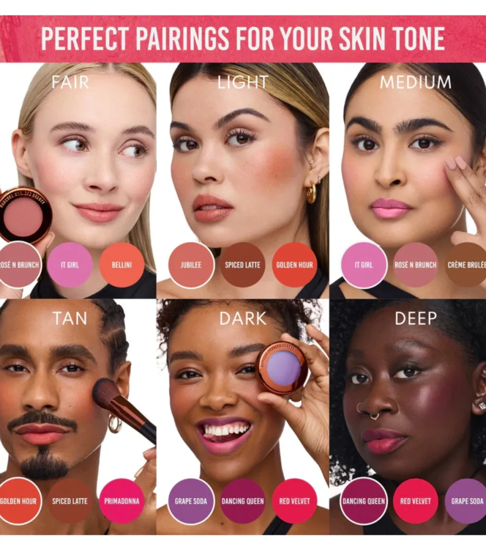Yummy Skin Blurring Balm Powder Flushed - Rosé n brunch>Danessa Myricks